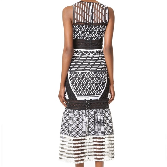 Jonathan Simkhai Embroidered Organza Mesh dress 4 - Picture 2 of 6