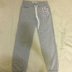 Light grey sweatpants
