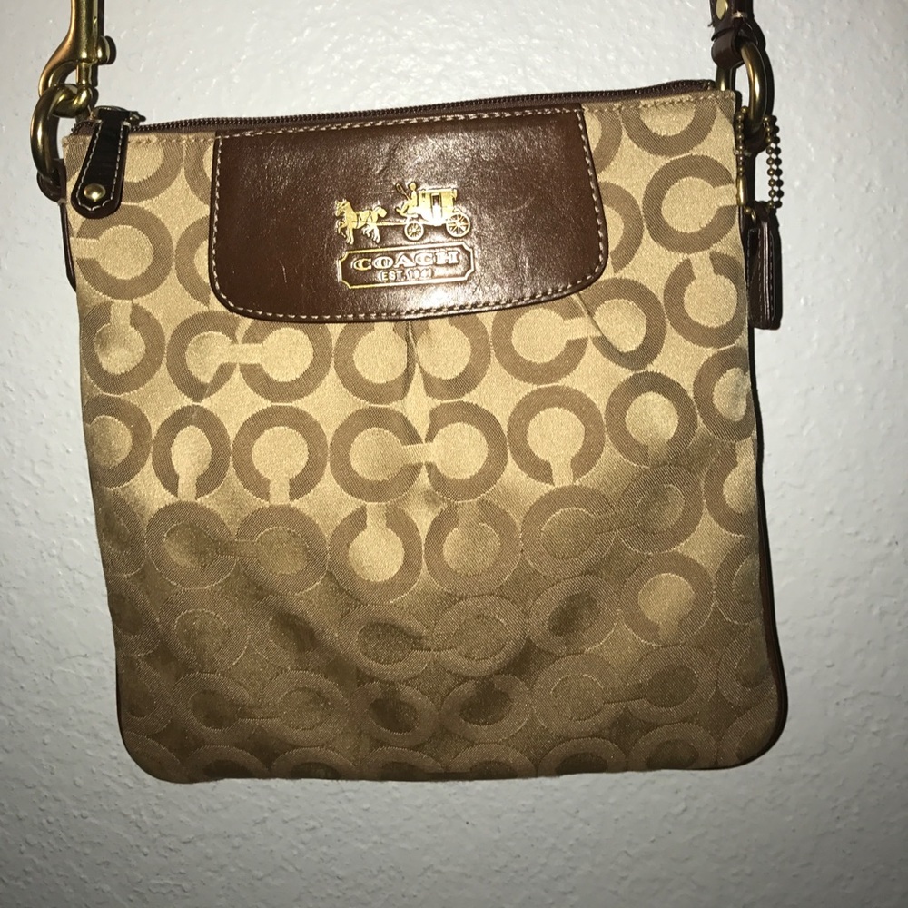 Coach Brown Cross Body