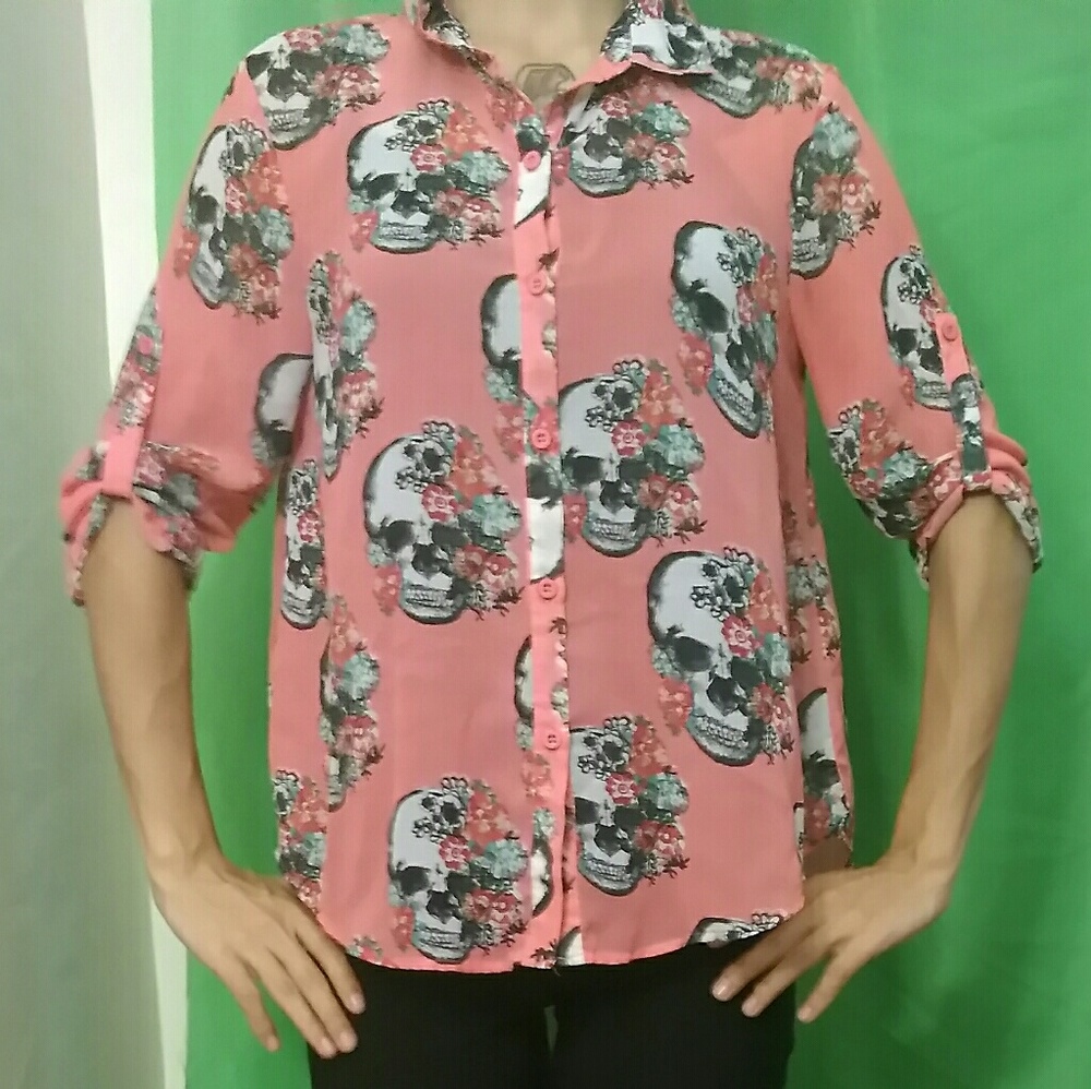 Skull Blouse