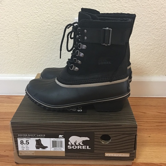 Sorel Winter Fancy Lace II Winter Boot/Duck Boots - Picture 3 of 3