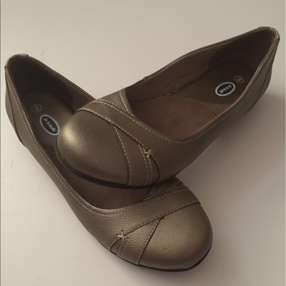 Ladies Shoes Dr Scholl's Size 9, Pewter