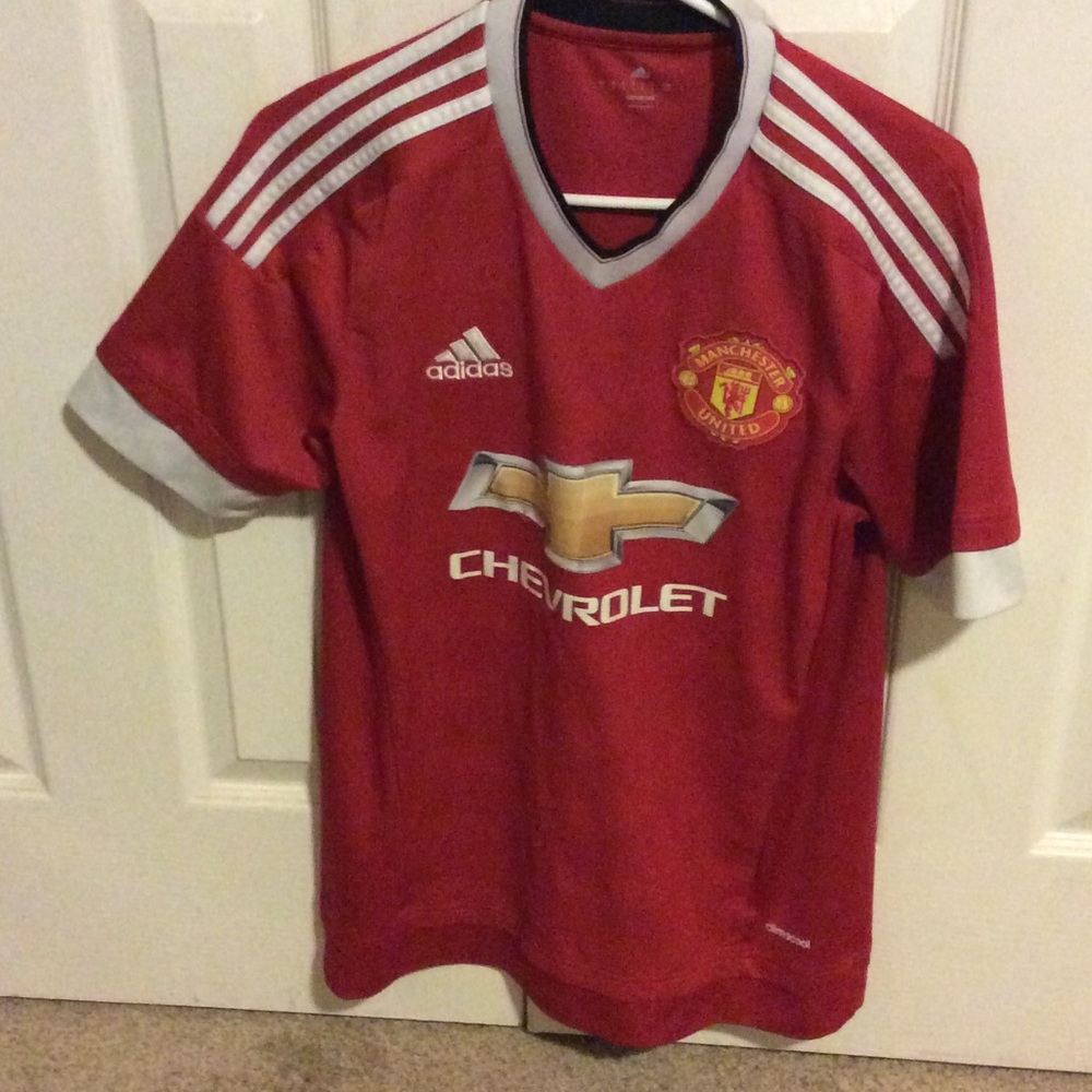 MAN-U adidas soccer jersey