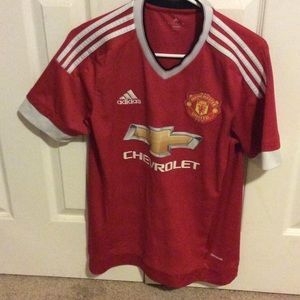 MAN-U adidas soccer jersey