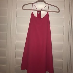 naked zebra hot pink dress polyester