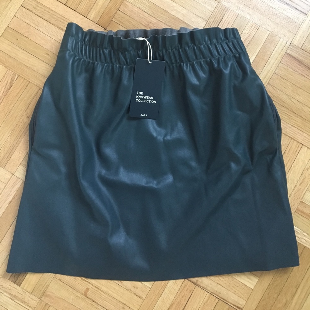 NWT leather skirt