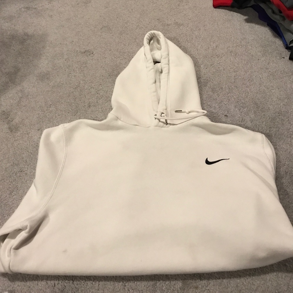White Nike Hoodie