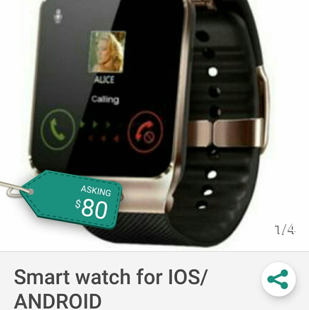 Smart watch for IOS/ Android