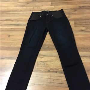 Paige dark maternity jeans