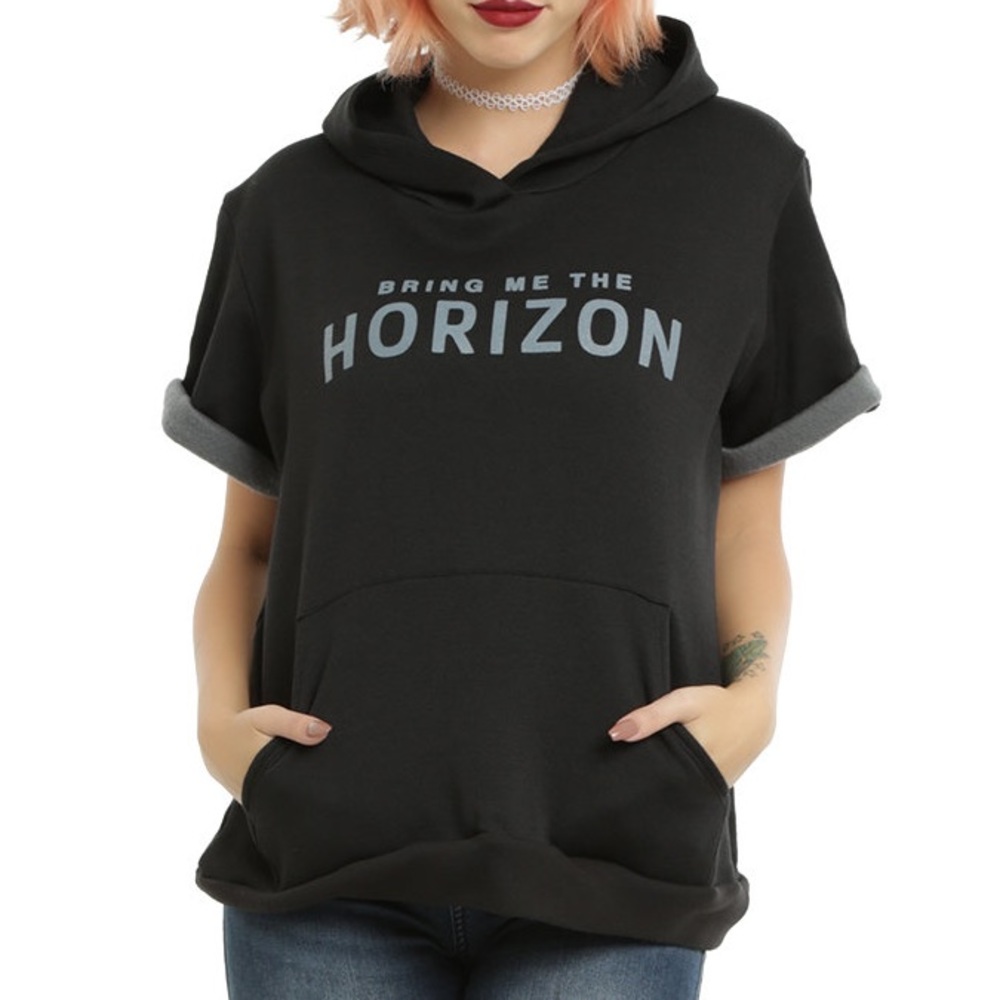 BMTH Hoodie Shirt Emo Goth Punk