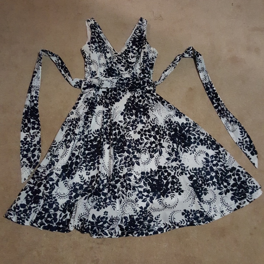 A beautiful floral dress