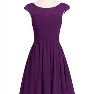 NWT - Azazie Betty Dress in Grape