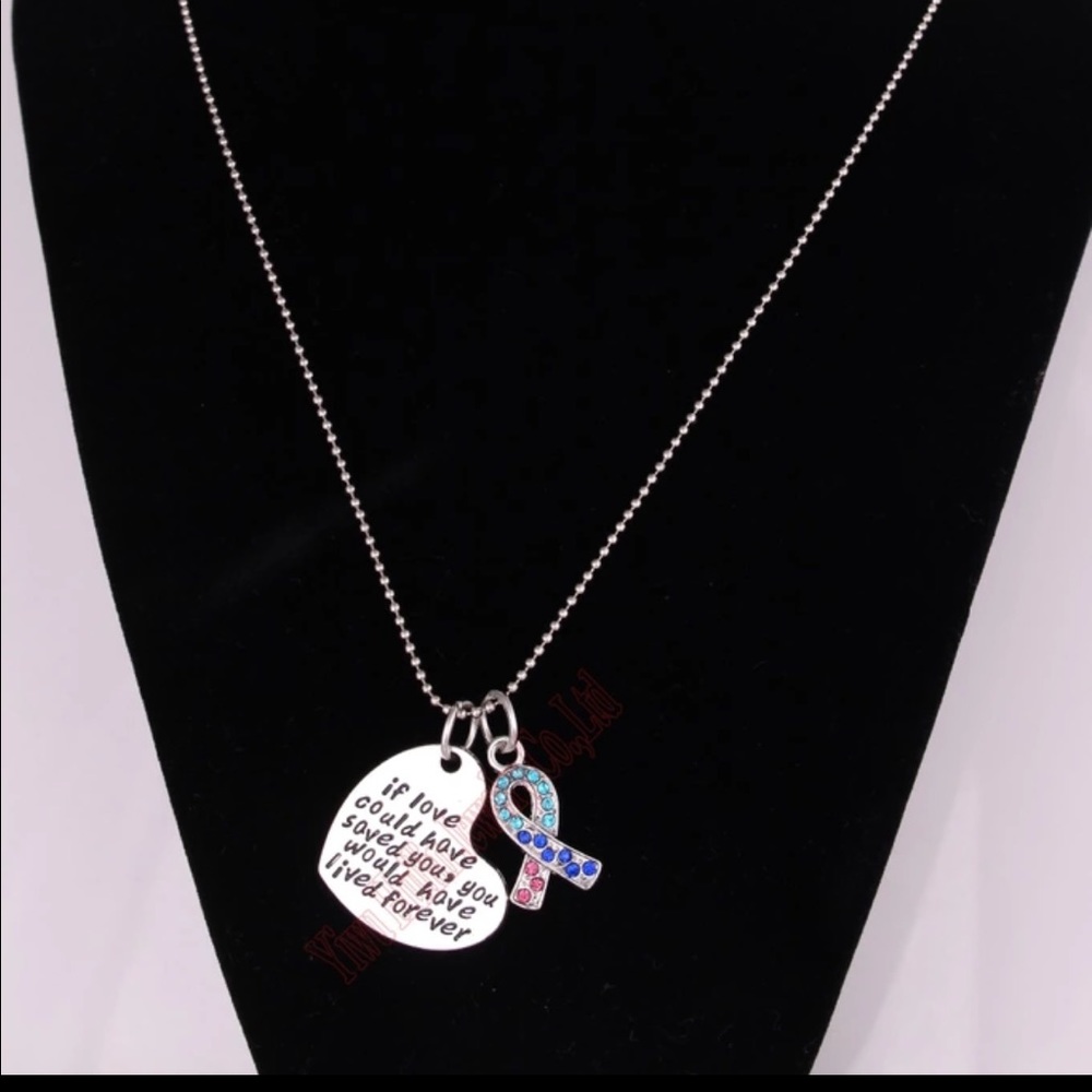 In memory of a lost child necklace