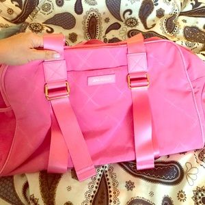 Vera Bradley baby pink dance bag