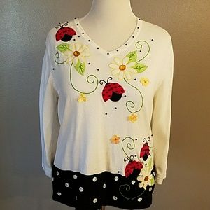 Ladybug sweater