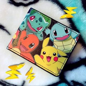 Pokemon Pikachu Starters Nintendo Wallet