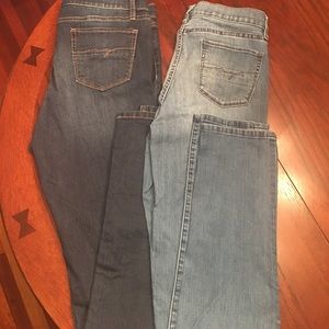New York & Co Size 12 Tall Skinny Stretchy Jeans