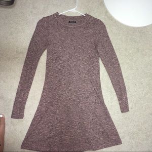 Topshop Pink 3/4 sleeve dress