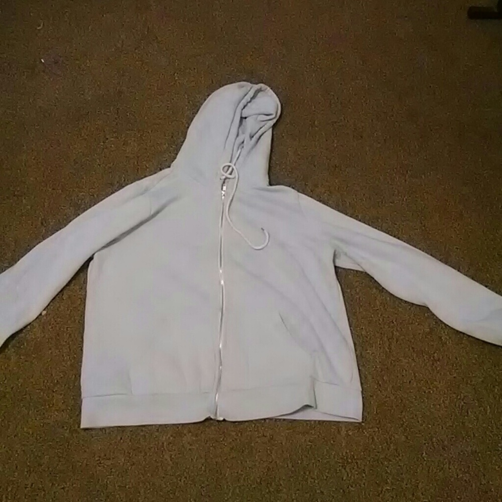 F21+ Light Blue Hoodie