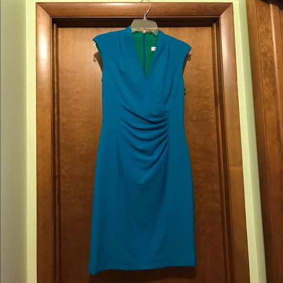 Tirquoise Calvin Klein dress - Picture 1 of 4