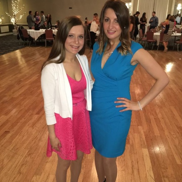 Tirquoise Calvin Klein dress - Picture 2 of 4