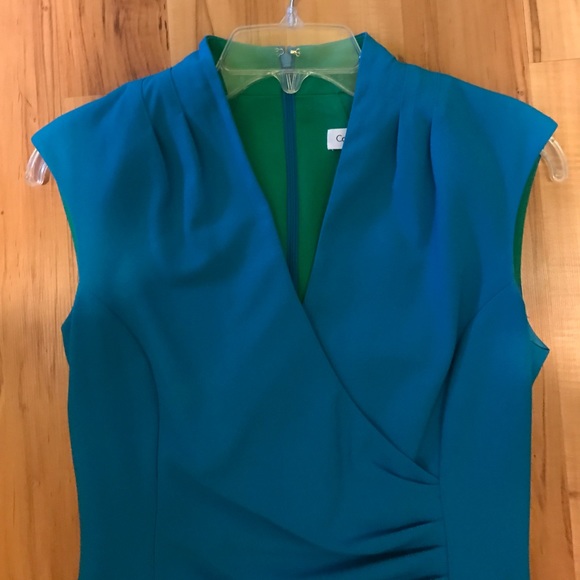 Tirquoise Calvin Klein dress - Picture 3 of 4