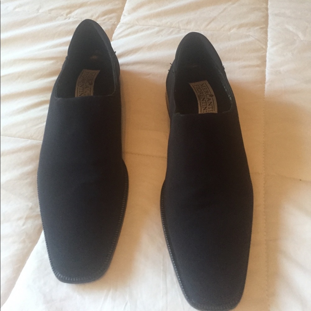 Mercanti Fiorentini  - Black suede loafers
