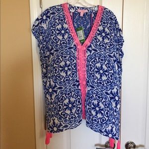 Lilly Pulitzer Sydney Caftan Top