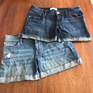 Bundle of Express denim shorts