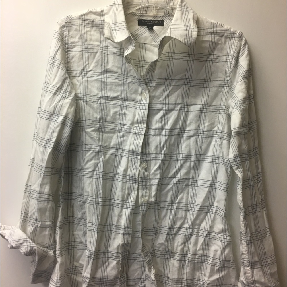Banana Republic Boyfriend shirt