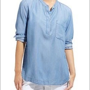 NWT Athleta Henley Popover Top XXS