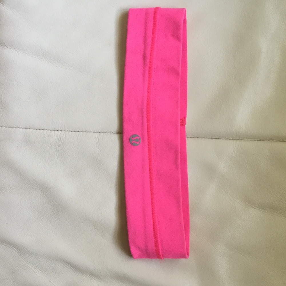 Pink Lululemon headband