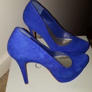 Blue Jessica Simpson Pumps