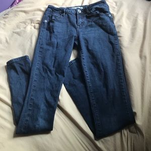 Bullhead low rise skinniest jeans