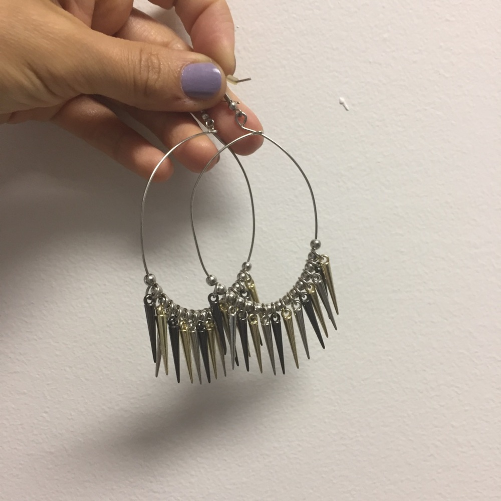 Hoop earrings