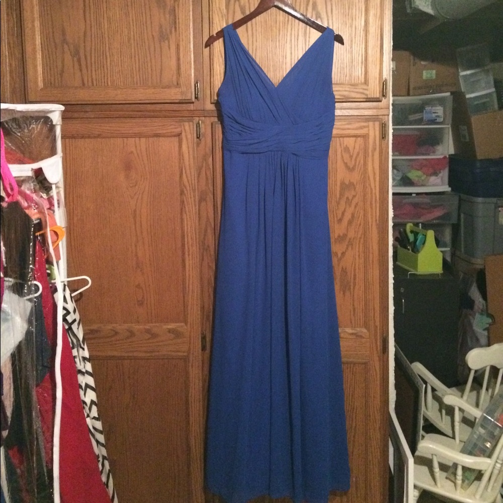 Royal blue bridesmaid dress