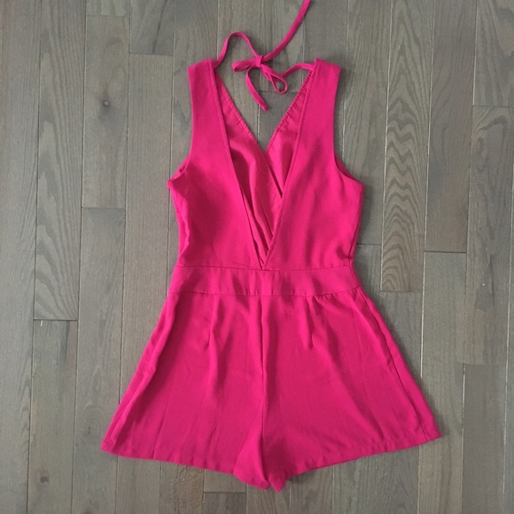 Open Back Romper - Picture 2 of 3