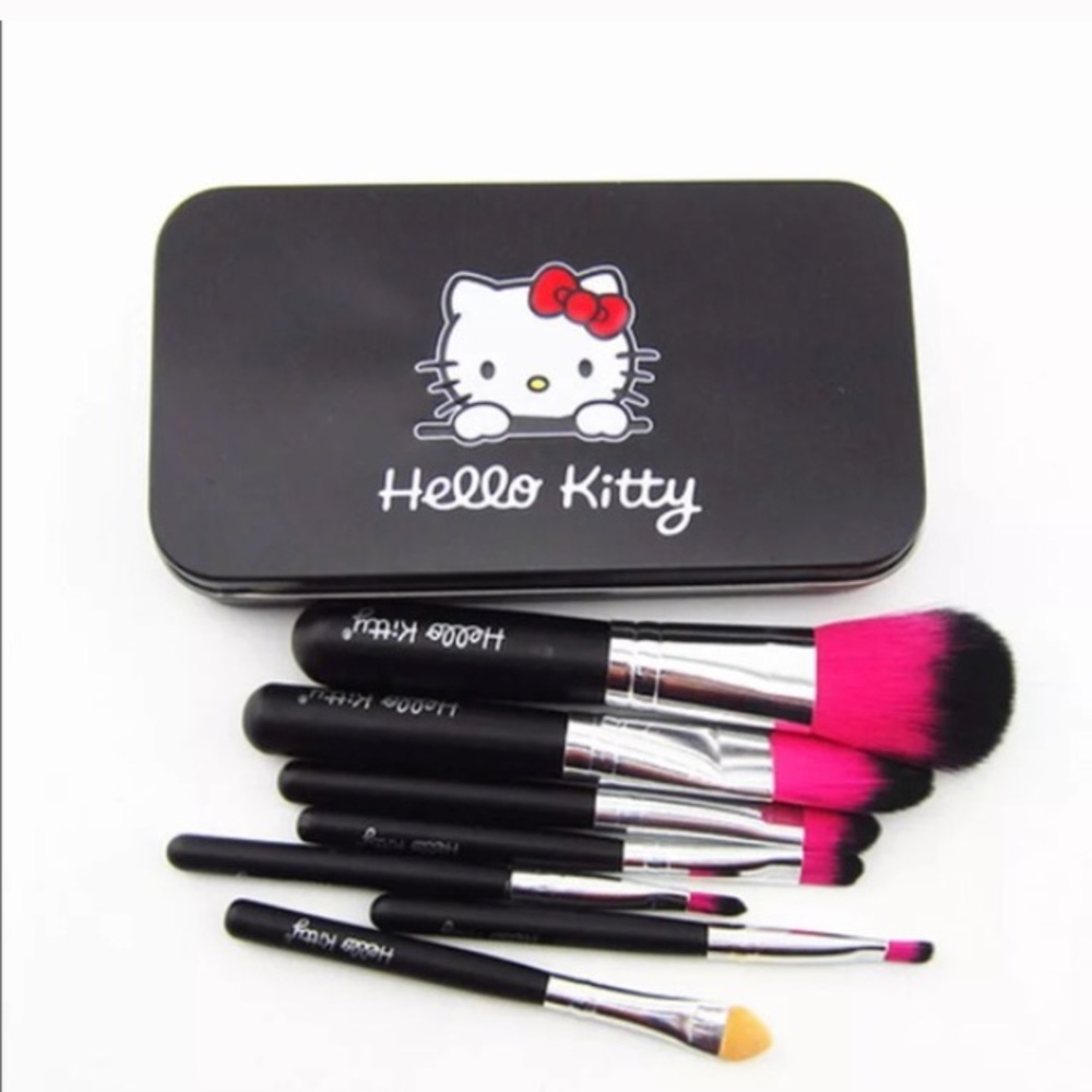 Makeup hello kitty black/pink