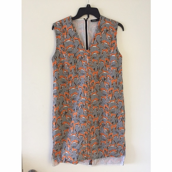 EUC Kate Spade Gazelle Patterned Dress - Picture 5 of 8