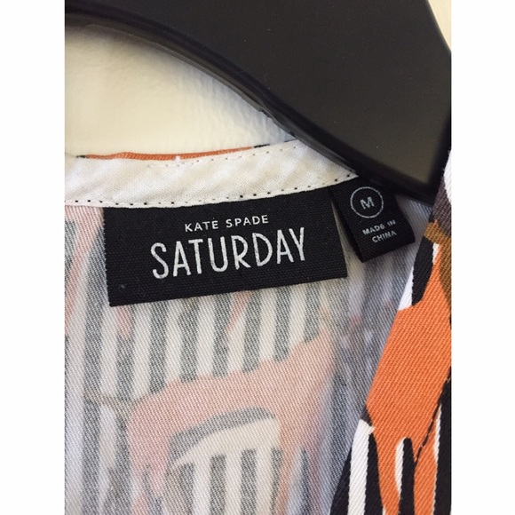 EUC Kate Spade Gazelle Patterned Dress - Picture 6 of 8