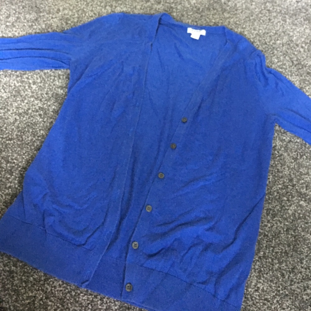 Royal Blue Lightweight Cardigan