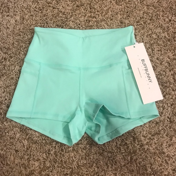 buff bunny Pants - BUFF BUNNY MINT COLORED SHORTS BRAND NEW SZ SMALL
