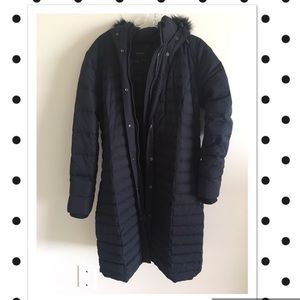 Zara maxi puffer coat