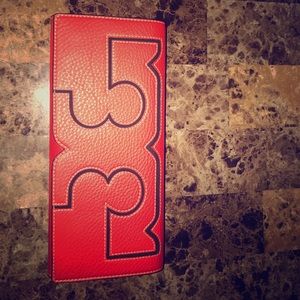 Tory Burch Clutch Red Samba