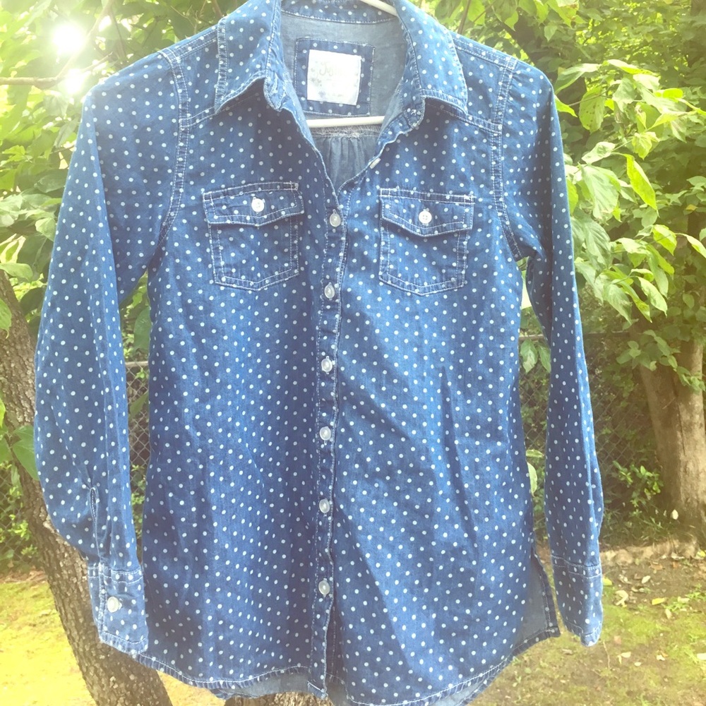 Justice lightweight cotton shirt size 10
