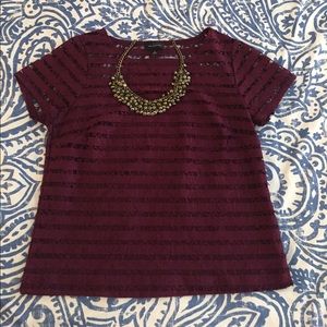 The Limited short sleeve blouse