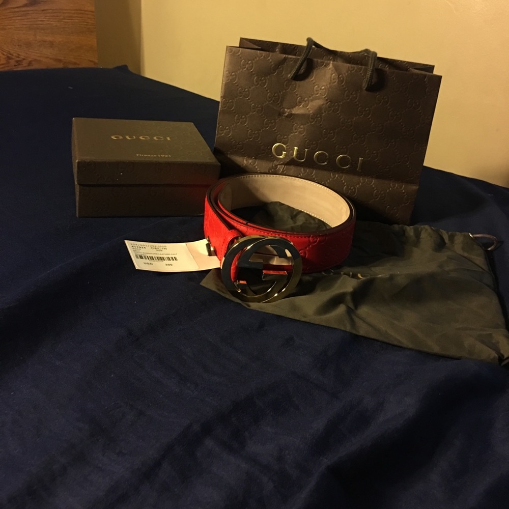 🔴🔶Authentic Gucci Belt "Guccisima"