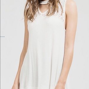 White tunic tank top