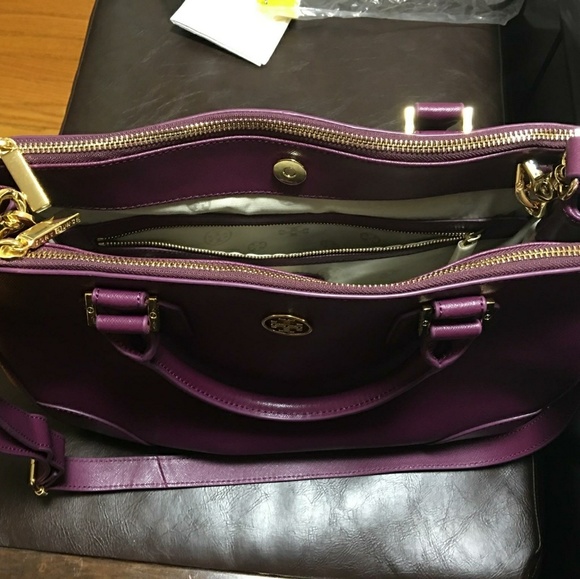 *HP* EUC Authentic Tory Burch "Robinson" Tote - Picture 2 of 7