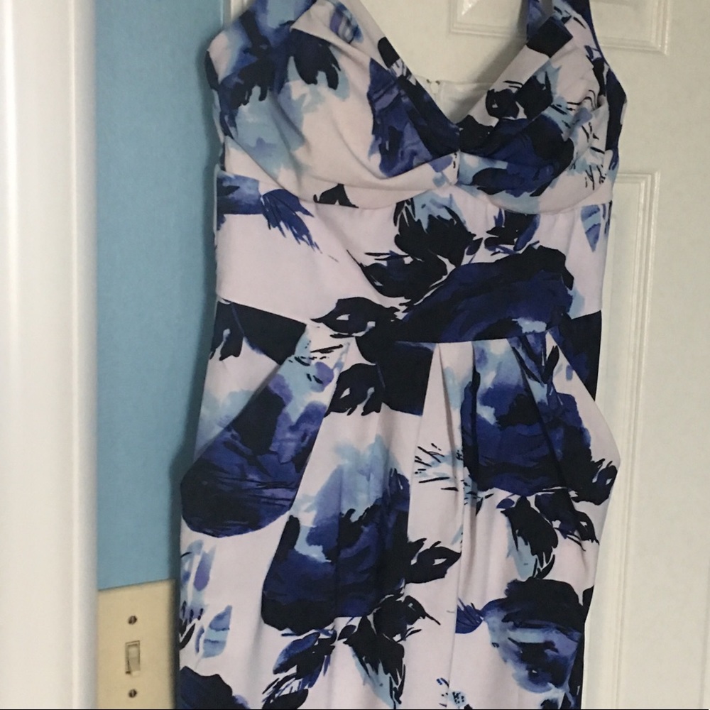 Blue dress